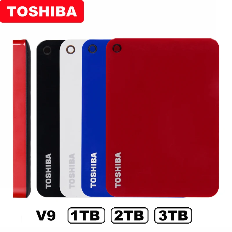 Портативный внешний жесткий диск Toshiba Canvio Advanced V9 USB 3 0 2 5 дюйма 1 ТБ HDD для