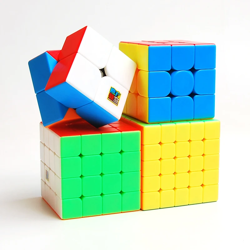 

New MoYu Meilong 3C 3x3x3 Magic Cube Sticklerless 4x4x4 Speed Cubes Mofangjiaoshi 5x5x5 Puzzle Cubes Cubing Classroom 2x2x2 Cubo