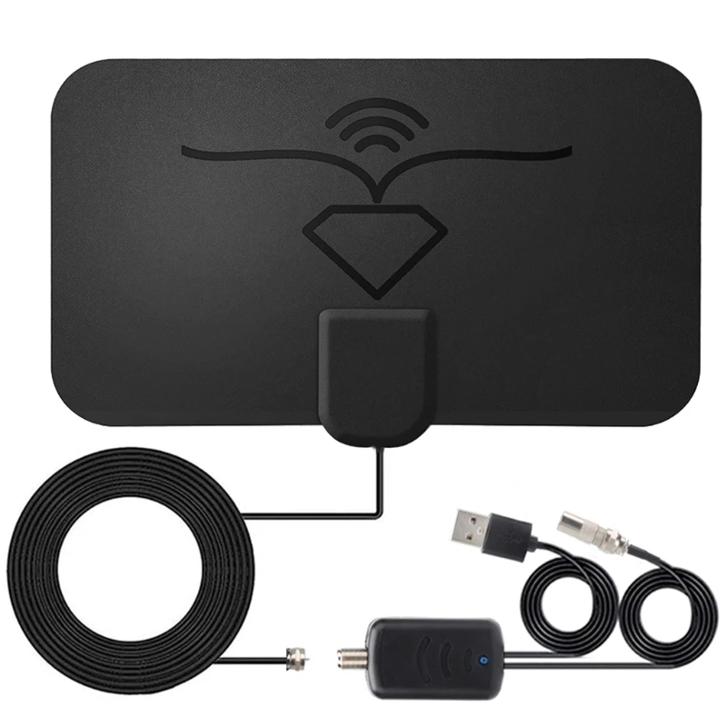 

4K TV Digitale Antenne Indoor Met Versterker Signaal Booster 1600 Miles DVB-T2 Hdtv Antenne Digitale antenne T5EE