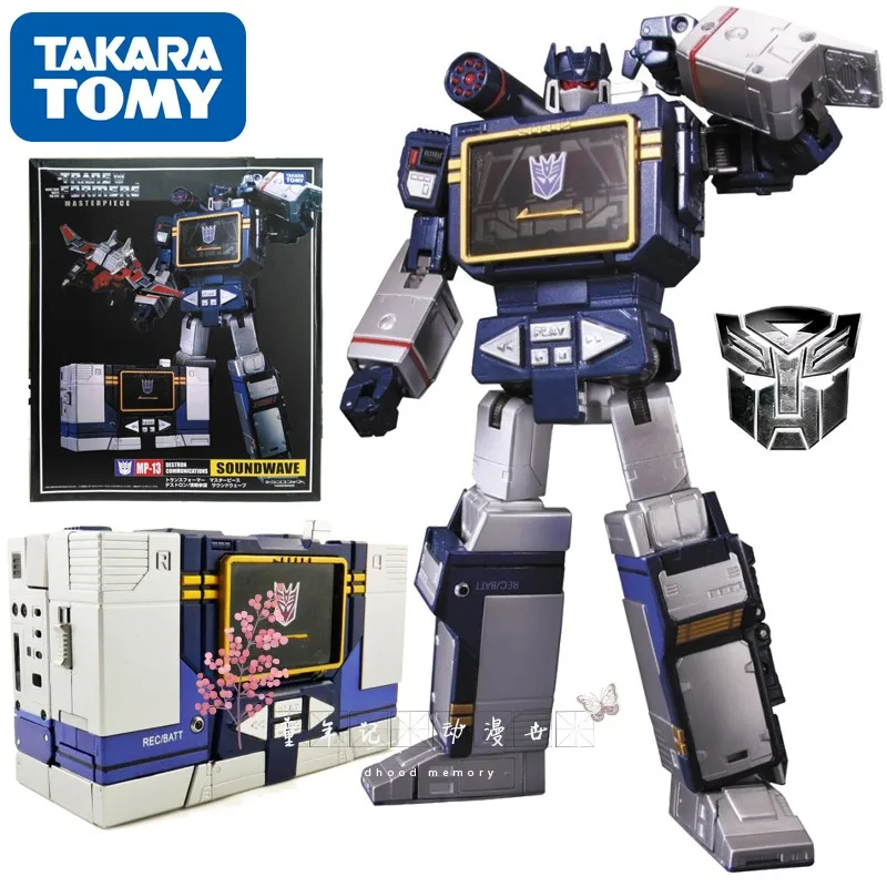 

TAKARA TOMY Трансформеры KO MP13 автомобиль металлическая часть 28 см SOUNDWAVE autobot экшн-фигурка робот деформации Детские Подарочные игрушки