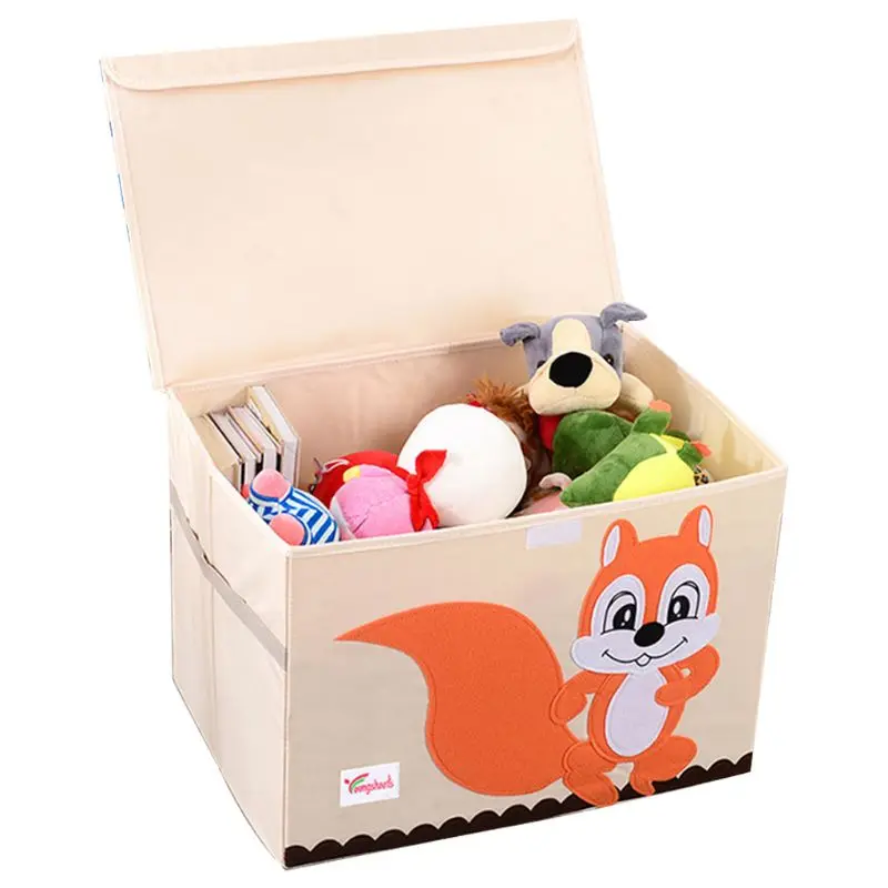 

Kids Books Toys Clothes Storage Box Animal Pattern Laundry Sundries Organizer Dropshipping