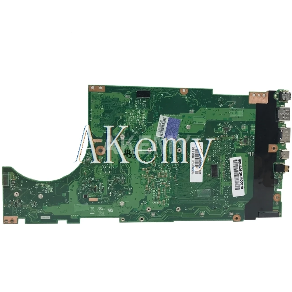 SAMXINNO для ASUS X510U X510UA X510UN X510UR X510URR X510UQ всеобщая плата материнской платы W/I7 7500U