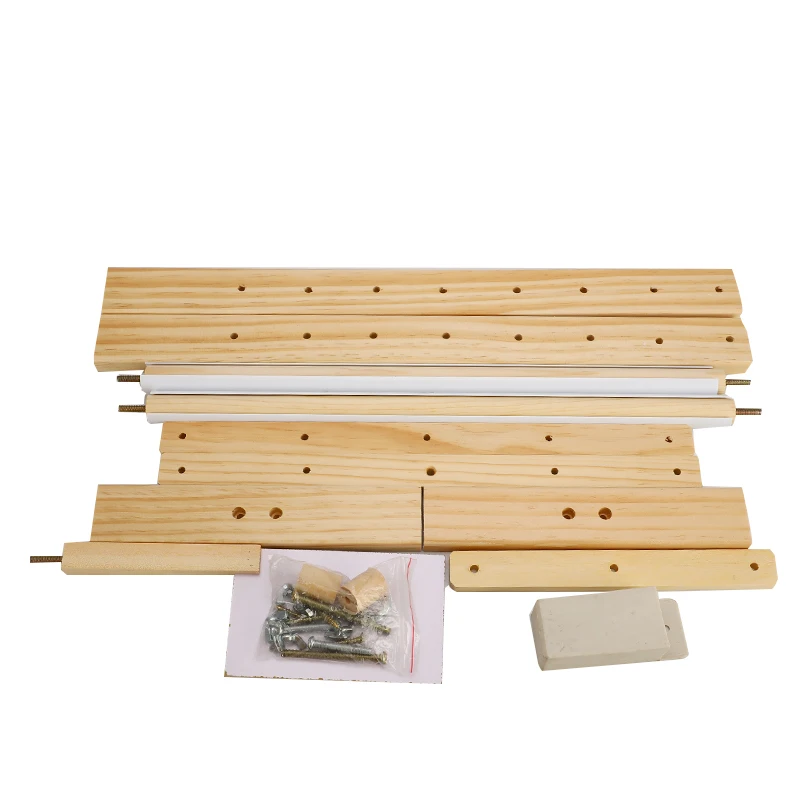 Cross Stitch Tool Accessory Adjustable Solid Wood Rack Wooden Stand Desktop Embroidery Frame | Дом и сад