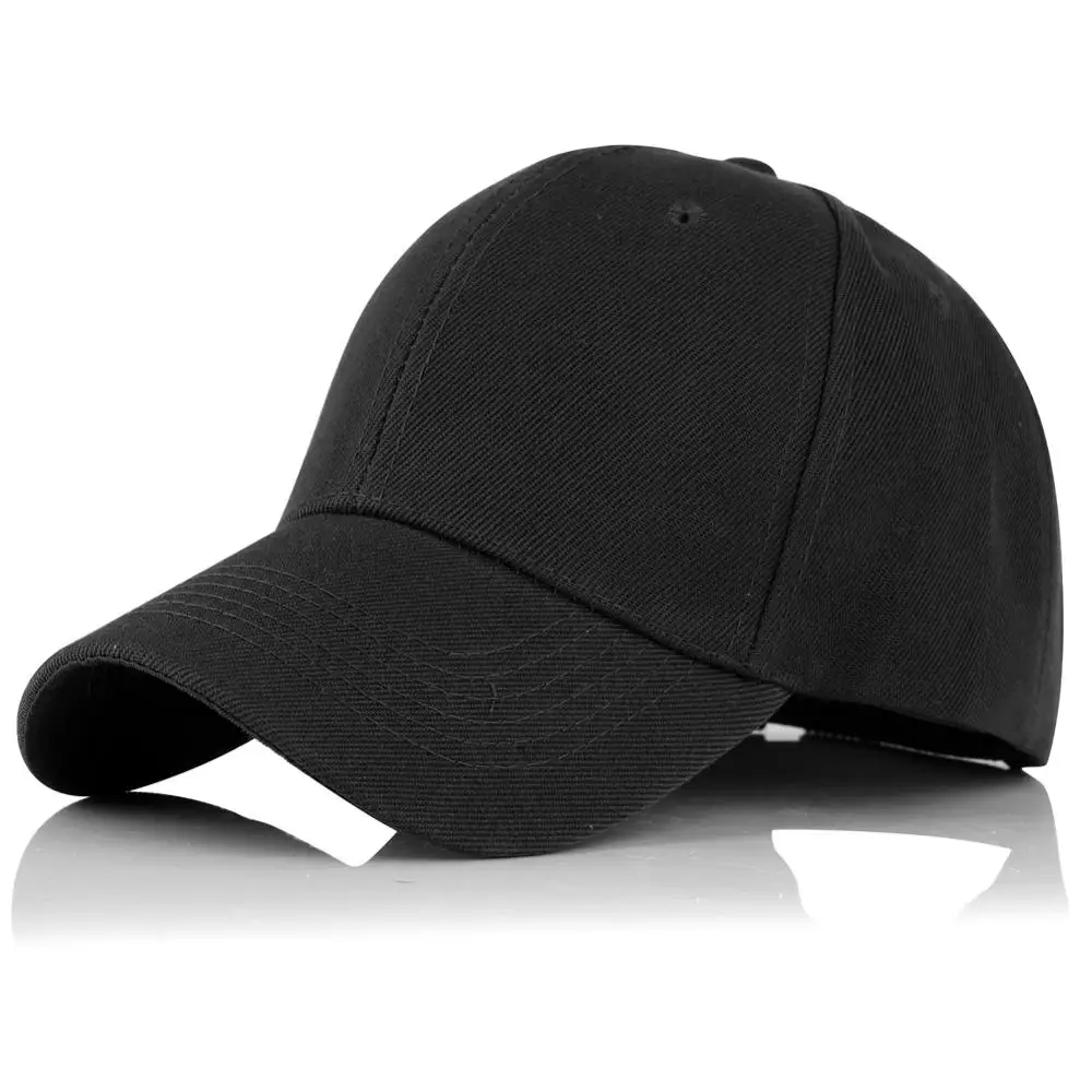 Pure Color Baseball Cap Custom Logo Hat Cotton Exquisite Visor Snapback Bone Men's Caps Women's Spring Outing Hats Family Curved |