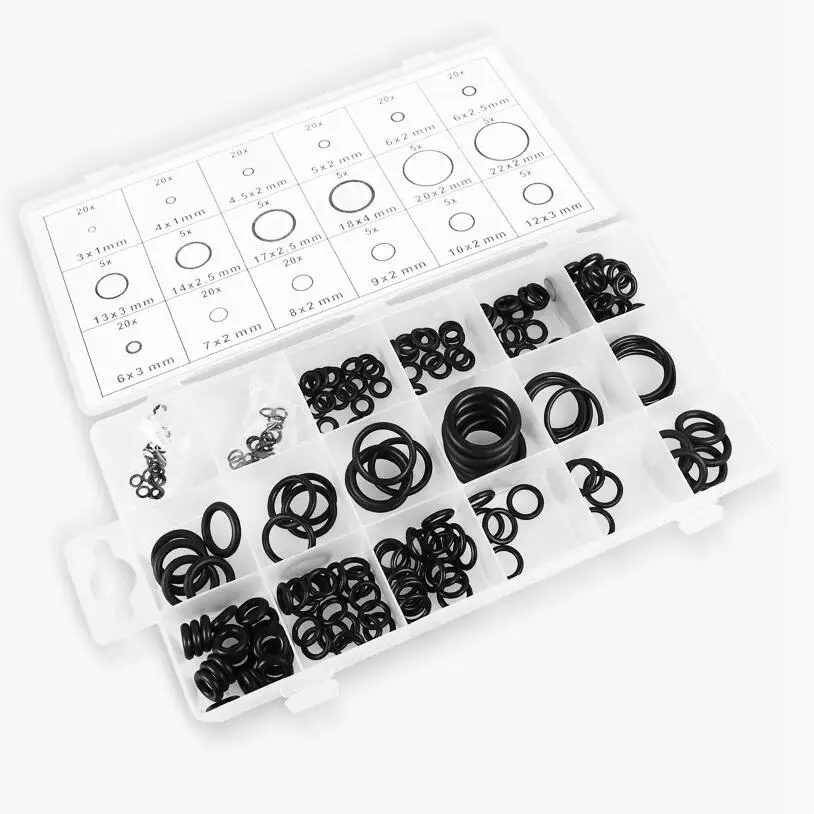 225 шт резиновое уплотнительное кольцо шайба уплотнения Водонепроницаемость
