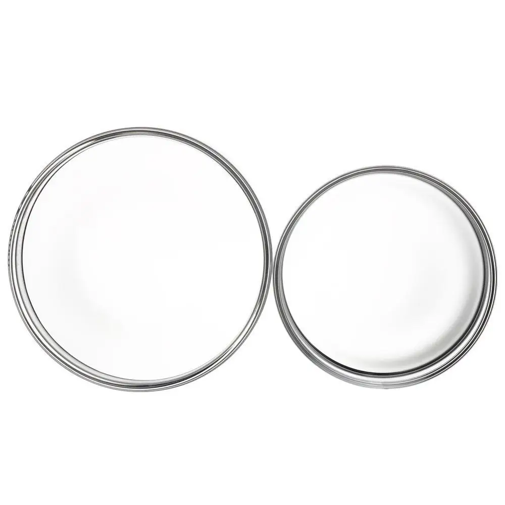 Прозрачная стеклянная креветка еда круглые блюда миска для кормления маленьких