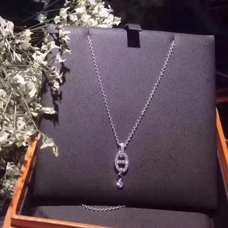 Бренд 925 стерлингового серебра ювелирные изделия для женщин Мини маленький кулон