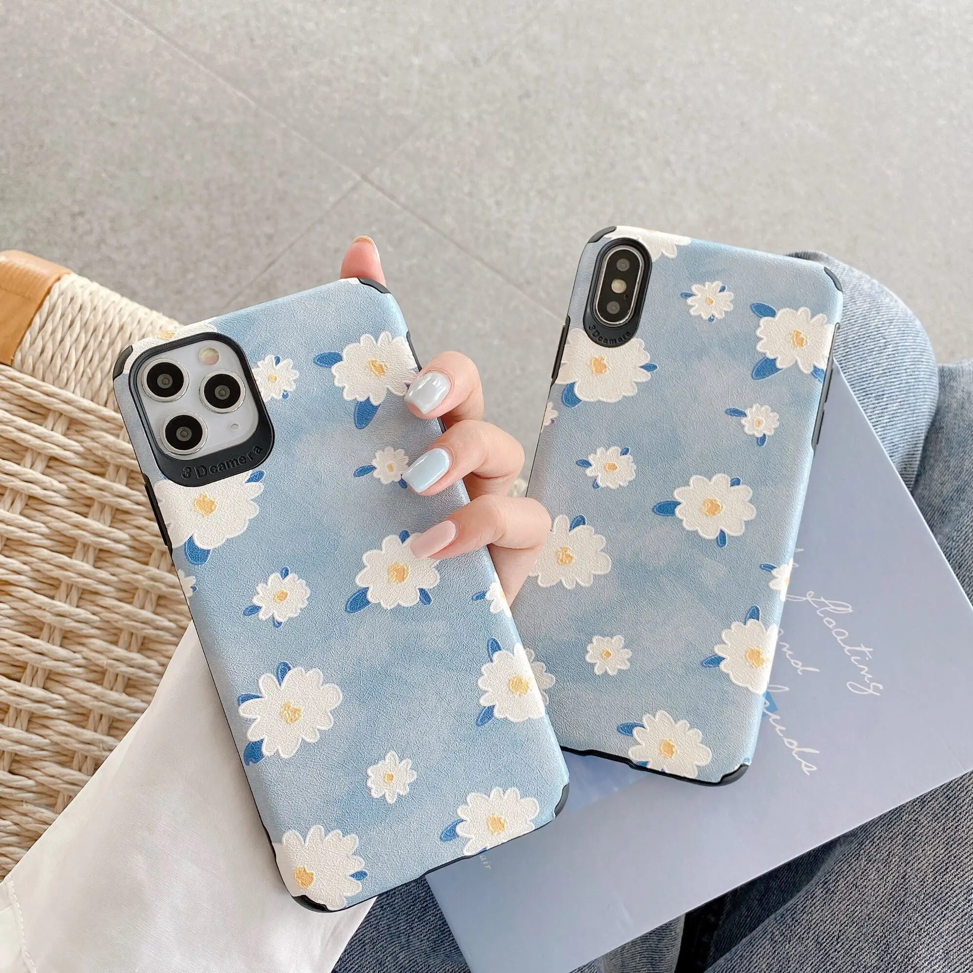 

Fashion Cute Flower Soft Phone Cases For Huawei P20 P30 P40 Nova3 Nova5 Honor 9 10 30 Ultra Thin Shockproof Back Cover Coque