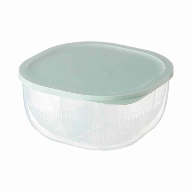 

Kitchen Accessories Storage Box Large Kitchen Transparent Plastic Vegetable Sealed Box Refrigerator Onion Ginger Garlic Drain