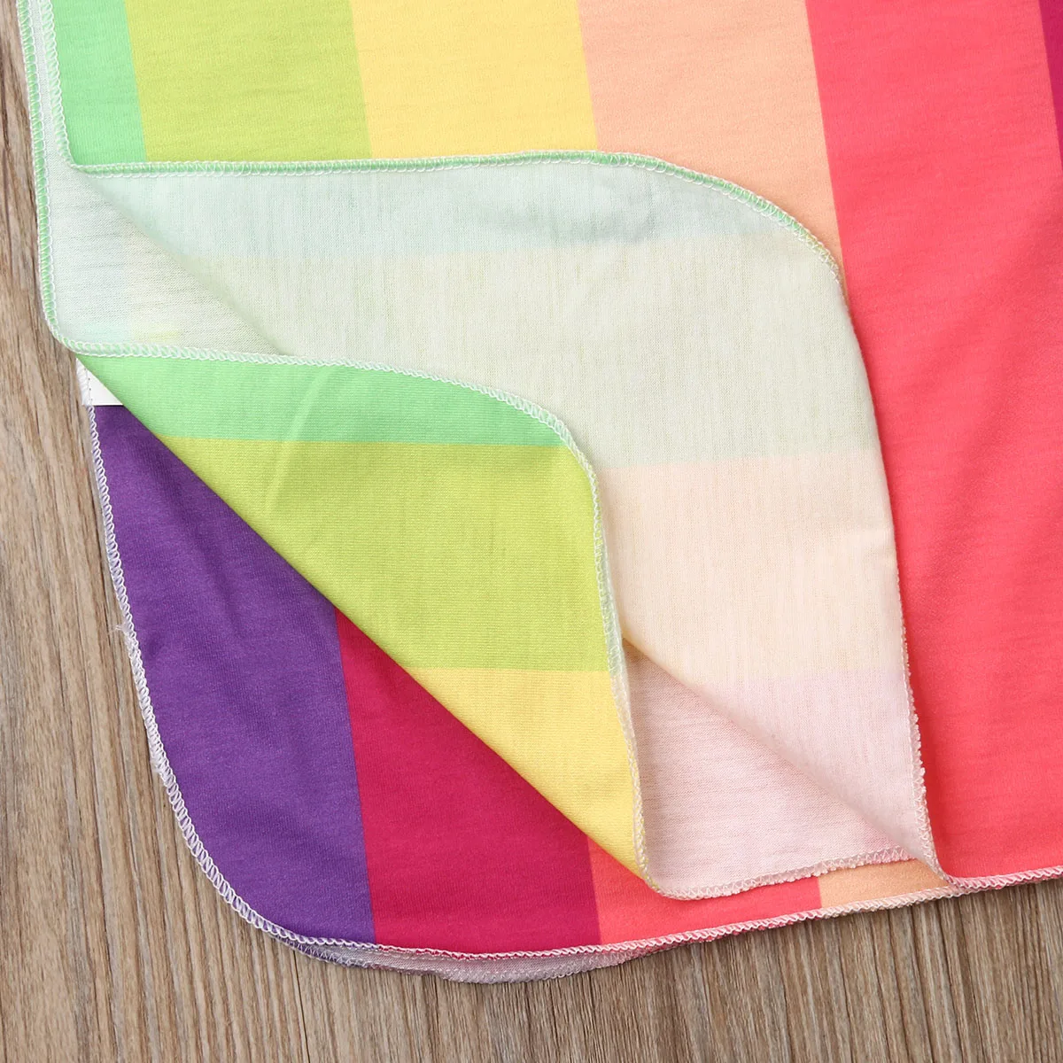 Детское Радужное покрывало для новорожденных девочек и мальчиков 0 6 м мягкое