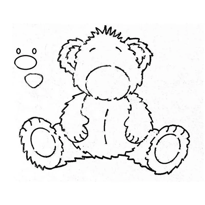 Металлические режущие штампы милые животные медведь ручной работы DIY тиснение