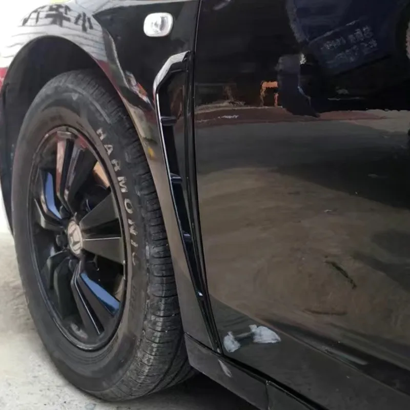 Стильное углеродное волокно ABS автомобильное боковое крыло вентиляционное