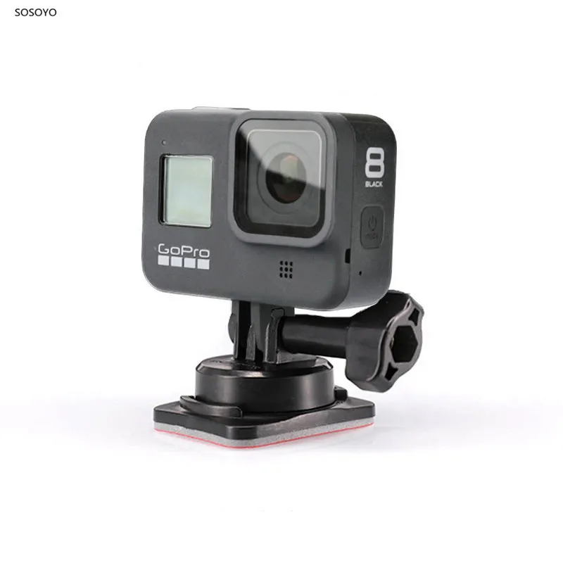 Быстросъемный Базовый адаптер 3 м базовый шлем Штатив для Gopro Hero 8 7 6 5 Dji Osmo
