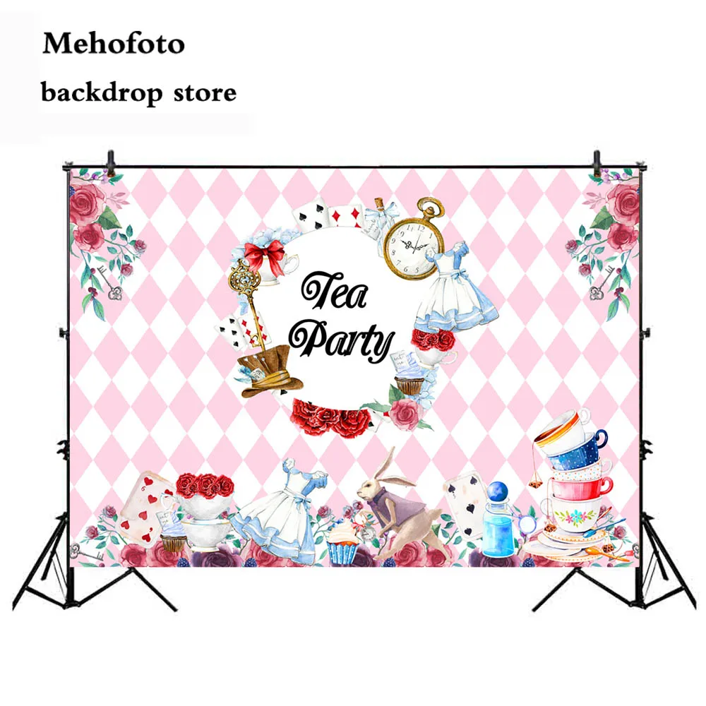 Детские вечерние фоны для фотосъемки на день рождения розовые фотостудии чашка
