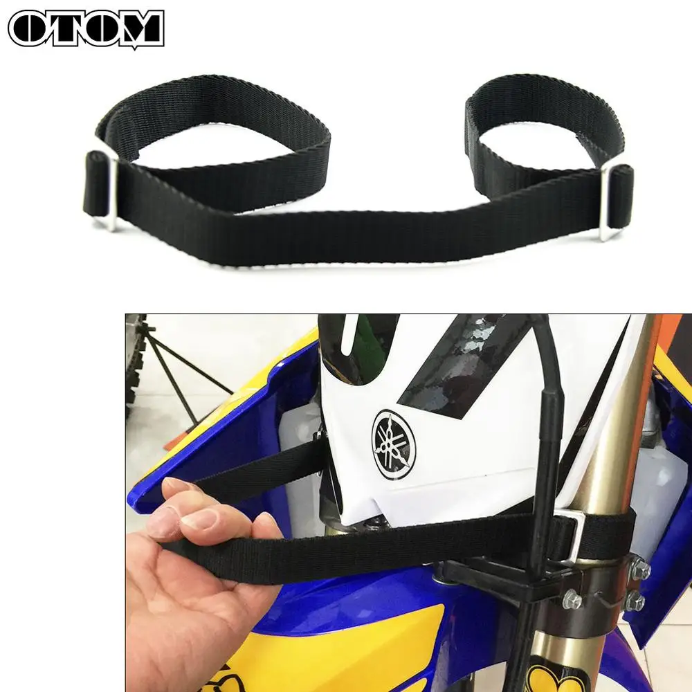 

OTOM Motorcycle Universal Adjustable Rescue Pull Belt Motocross Black Safety Drawstring Strap Sling For CRF KTM EXC YZF WRF SXF