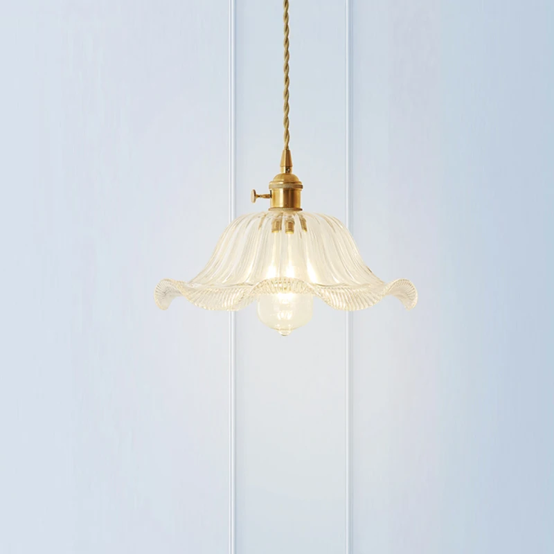 Скандинавский пост. Современный Креативный стеклянный подвесной светильник с