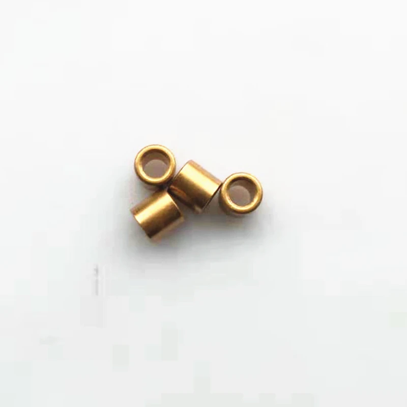 

10PCS Copper-based Oil Bearing Powder Metallurgy Inner Diameter 5MM Precision Copper Sleeve Sliding Small Bearing