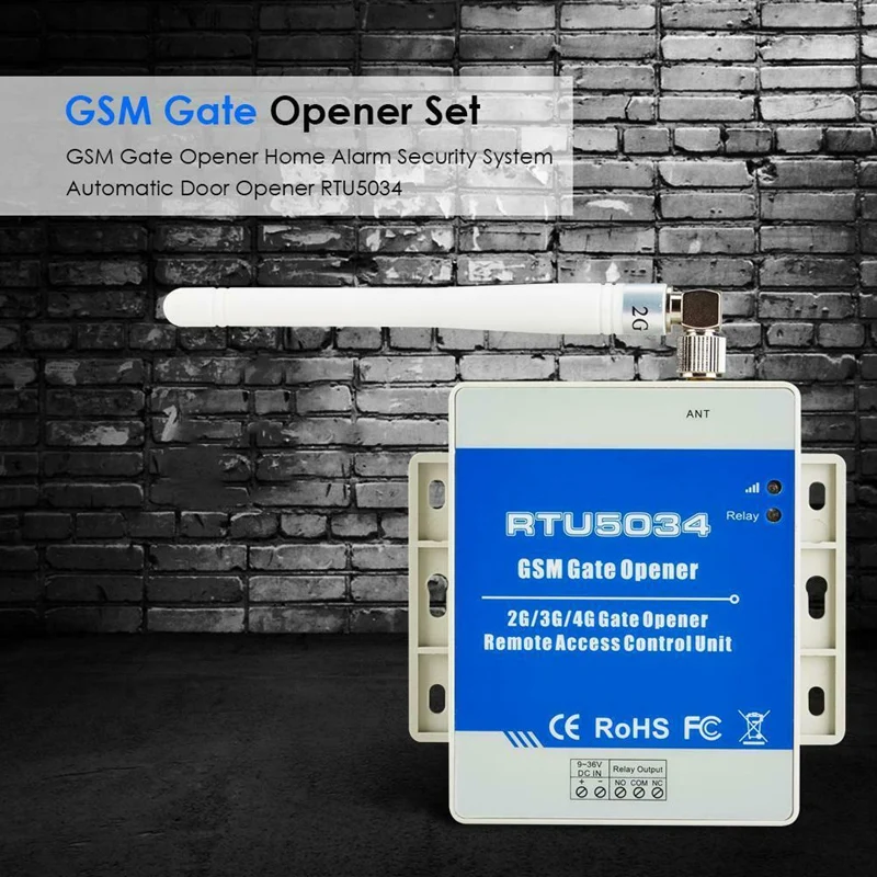 2G GSM автоматический Открыватель ворот реле доступа переключатель дистанционного
