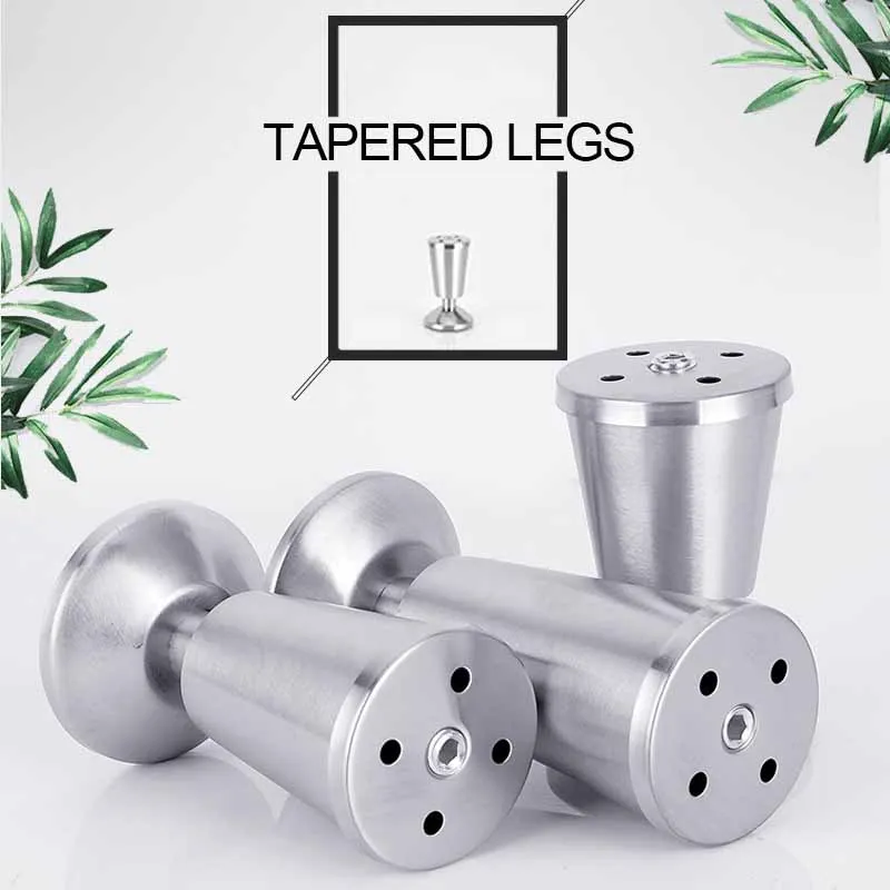 Ножки для мебели из нержавеющей стали 1 шт. регулируемая высота ножки дома