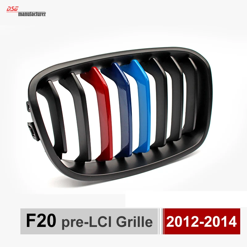2012-2014 F20 pre-LCI M трехцветный высококачественный abs Стайлинг автомобильный передний