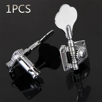 1pc left opened electric bass guitar tuning pegs machine heads tuners for bass chrome bass guitar accessories