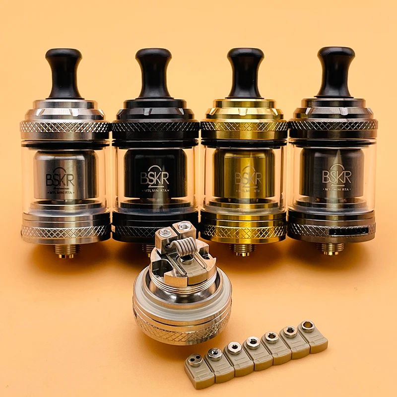 Испаритель DSXvape berserker mini v2 mtl rta атомайзер 2 мл 22 мм с одной катушкой регулируемый