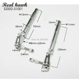 Металлическая амортизирующая ножка D11 мм из алюминиевого сплава с антивибрационным шасси, подходит для моделей rc