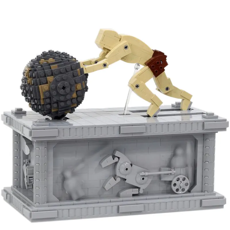 

MOC-13424 Динамическая Скульптура, моторизованные детали для сборки, детали, украшение, игрушка для взрослых и детей, подарок на день рождения