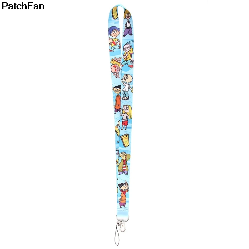 Брелок для ключей с мультяшным рисунком тесьма лента шеи тканевый держатель id