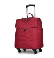 travel rolling bag for woman baggage bag women wheeled luggage bag cabin trolley bag on wheels trolley suitcase wheeled duffl