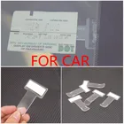 Горячая Распродажа стайлинга автомобилей парковочных билетов Клип авто крепежа карта Билл держатель Автомобильный, органайзер стекло для защиты от ветра, автомобильный Стикеры автомобильные аксессуары