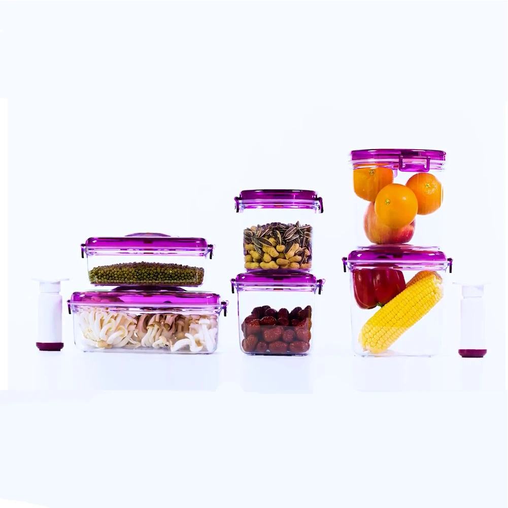 

Vacuum Preservation Box And Moisture-Proof Containe Refrigerated Microwave Airtight Container