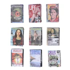 3 шт.компл. 1:12 миниатюрная кукольная Книга Мини журнал модель аксессуары игрушки для кукольного домика наклейки Новое поступление