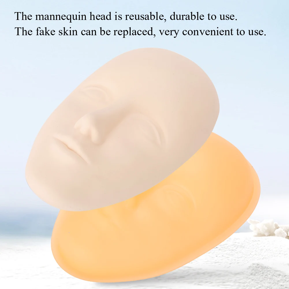 Макияж для лица 5D мягкий силиконовый бровей губ тату тренировочный инструмент