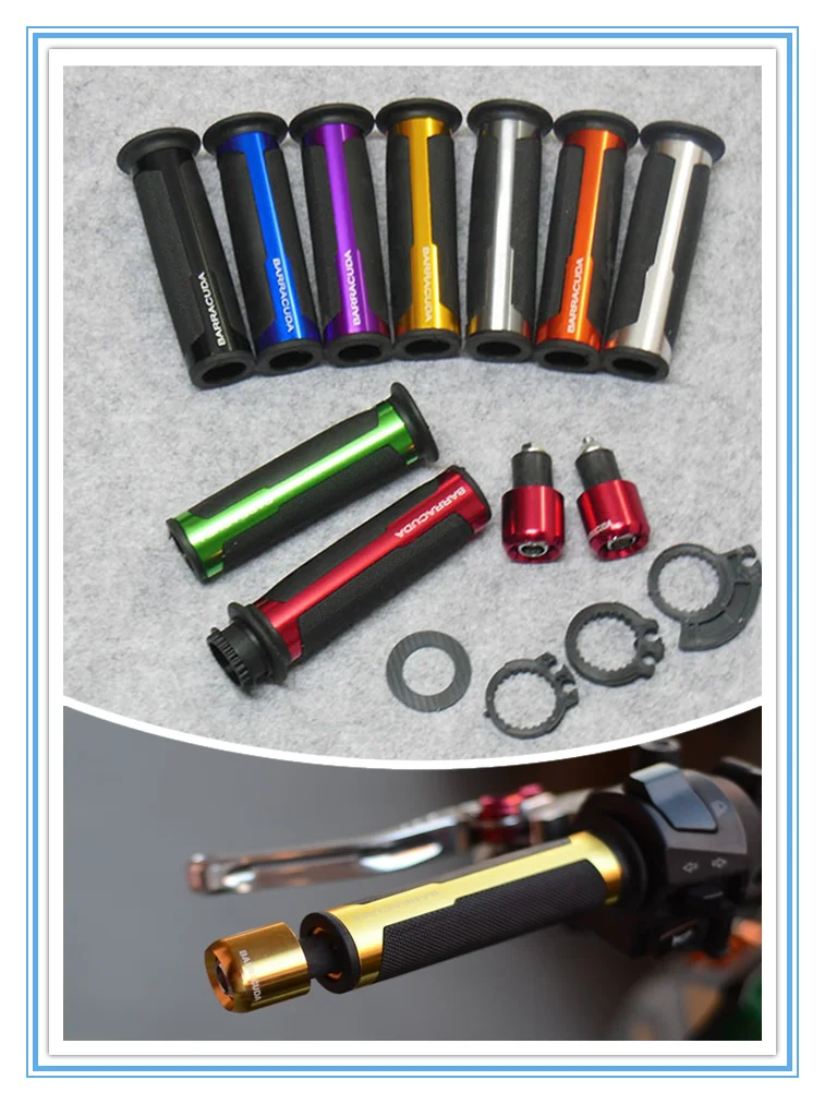 Двухцветная Крышка для Руля Мотоцикла резиновые модифицированные части триумфа