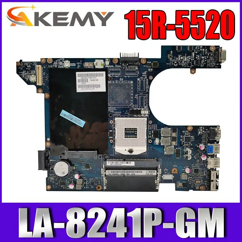 QCL00 LA 8241P материнская плата для DELL Inspiron 15R 5520 7520 ноутбука оригинальная