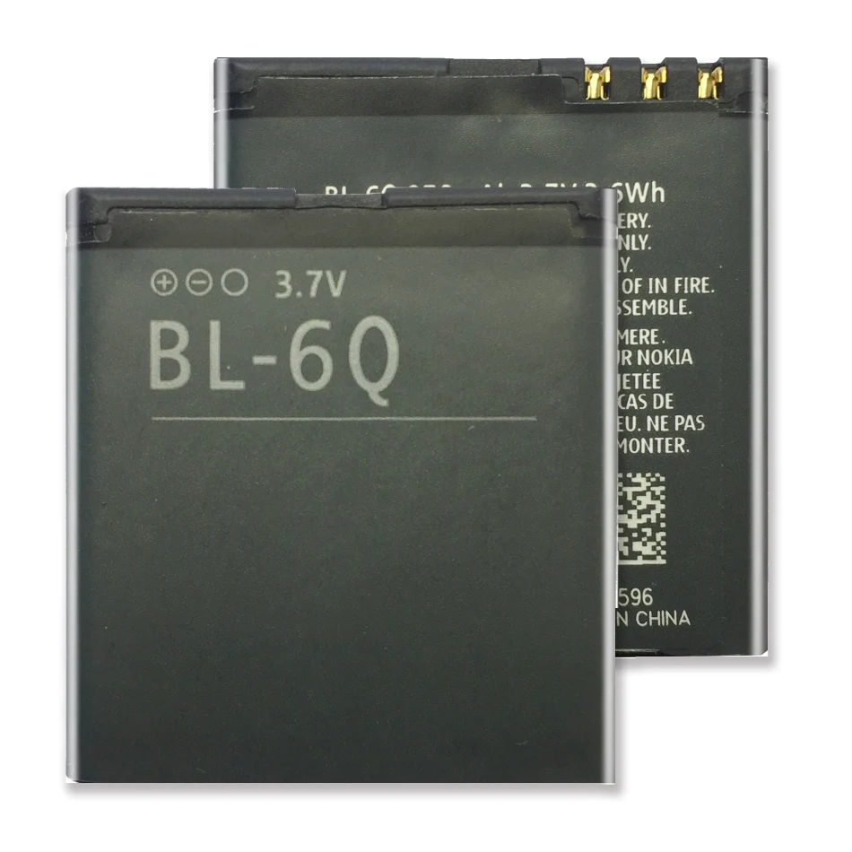 BL-6Q 970mAh заменяемый аккумулятор для Nokia 6700 Classic 7900 6700c мобильный телефон | Мобильные