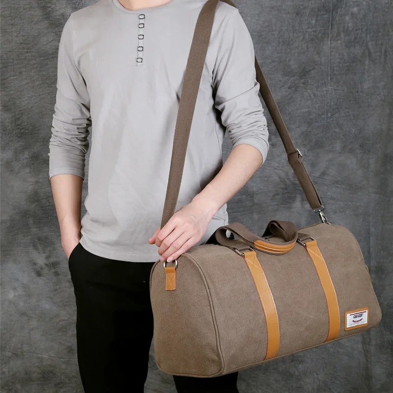 Повседневная холщовая спортивная сумка Scione для йоги женская фитнеса