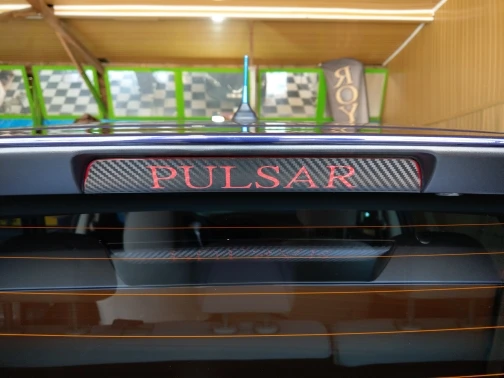 Наклейки и наклейки из углеродного волокна стоп-сигнал с высоким креплением