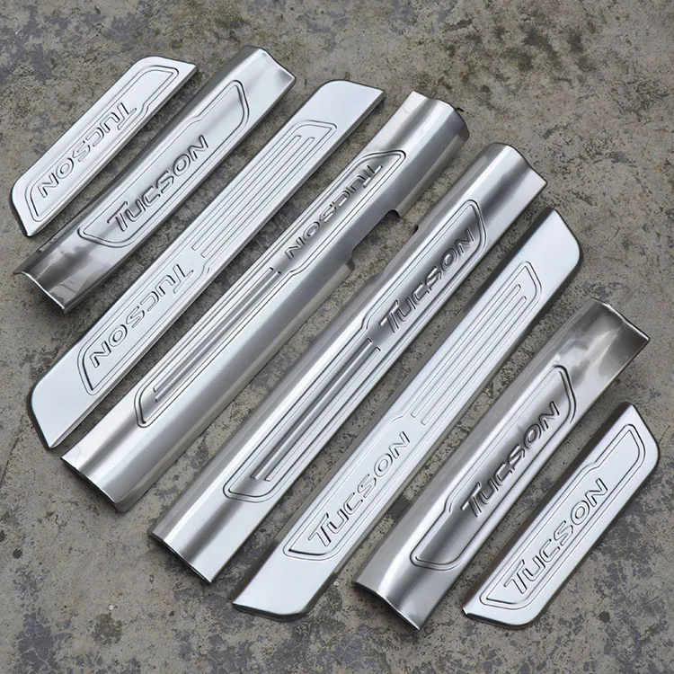 Высококачественная пластина из нержавеющей стали порог приветственная педаль