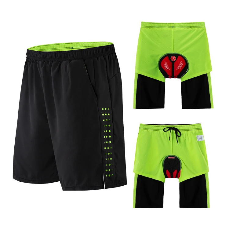 Короткие велосипедные брюки гелевые мягкие шорты для горного велосипеда