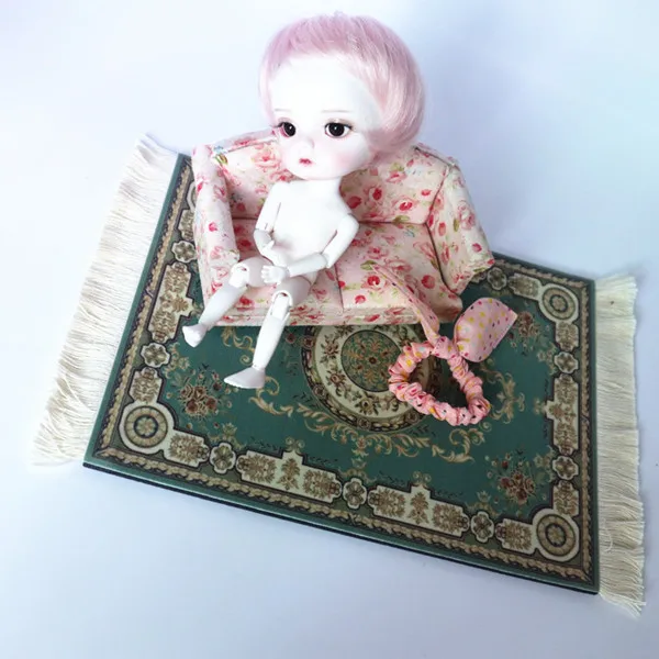 6 BJD реквизит мини ковер 20X18 см