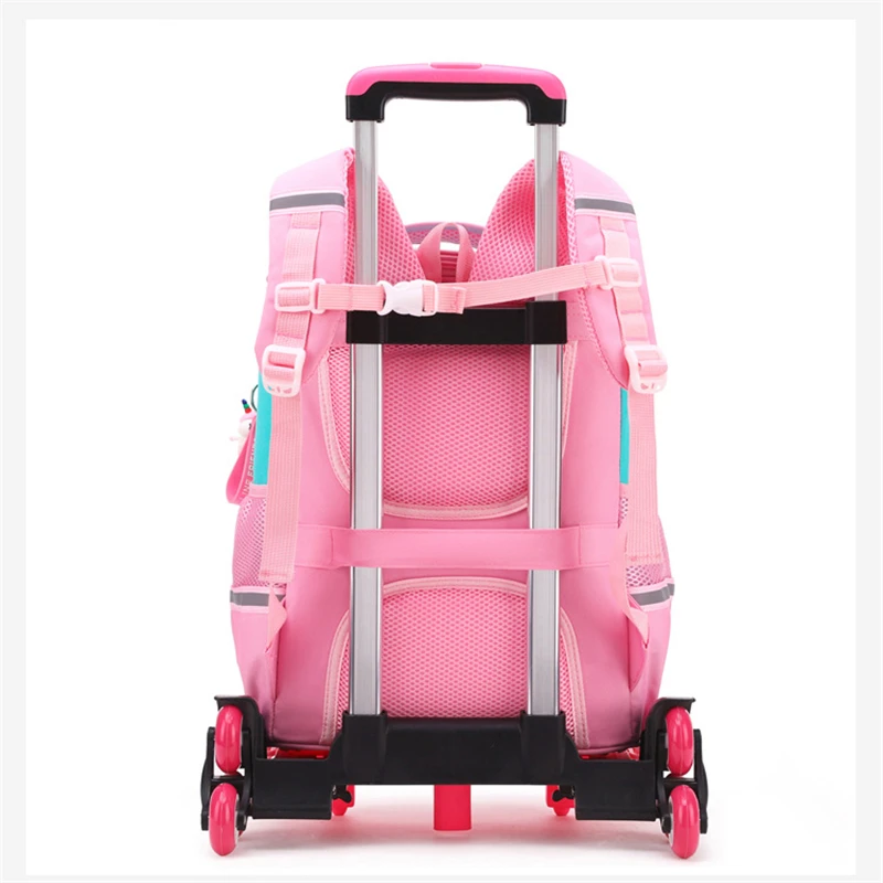 School Wheeled Backpack bag set for girls Trolley Bag with Wheels school Rolling Backpack Bags Kids Rolling Bacpack Trolley Bag