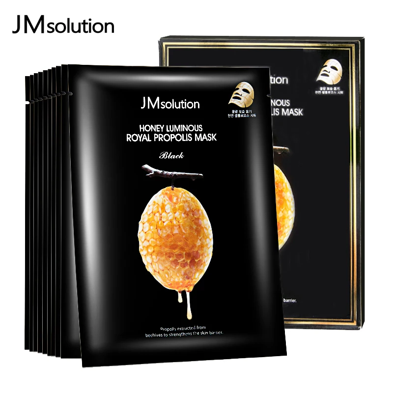 10 шт. Корейская обернутая маска для лица JM раствор мед пептид Королевский