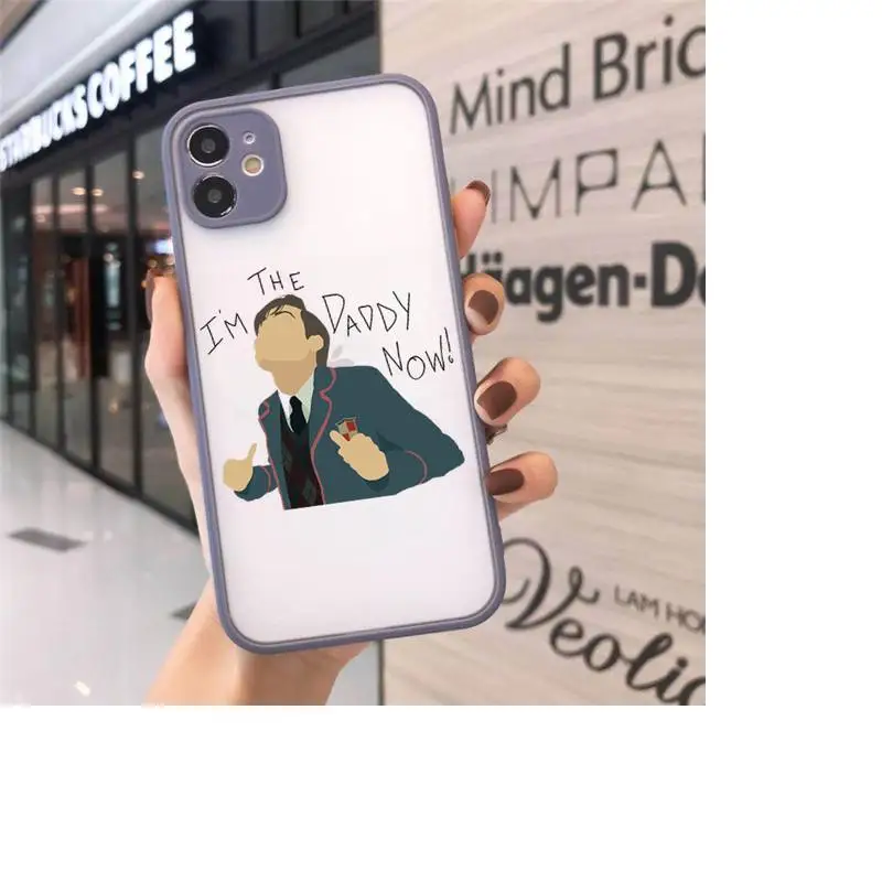 

The Umbrella Academy Tv show Phone Cases matte transparent For iphone 7 8 11 12 plus mini x xs xr pro max cover