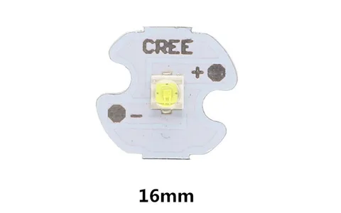 СВЕТОДИОД CREE 1-3 Вт белый светодиодный мощность 3535 45 мил светодиодный чип эмиттер с 8 мм 12 мм 14 мм 16 мм 20 мм Звездная печатная плата для DIY фонарик точечный светильник