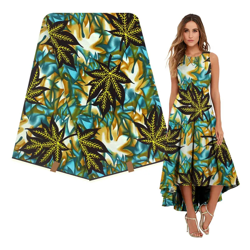 

New arrival african wax print fabric african fabric ankara fabric wholesale 6yard cotton fabric for dress