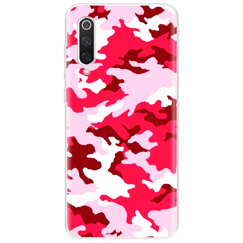 

Camouflage For Xiaomi Poco X3 NFC M3 10T Lite Soft Case For Redmi 9A 9C 7A 6A 7 Y3 8 8A 9 9T K20 Note 5 7 8 9 Pro Max Back Cover