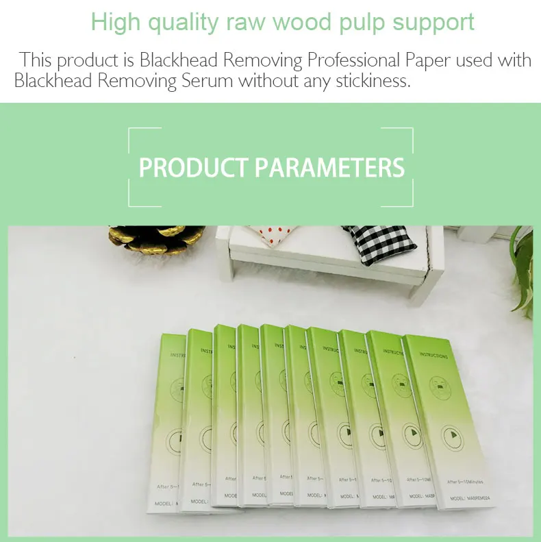 50 шт. наклейки для удаления черных точек на носу |