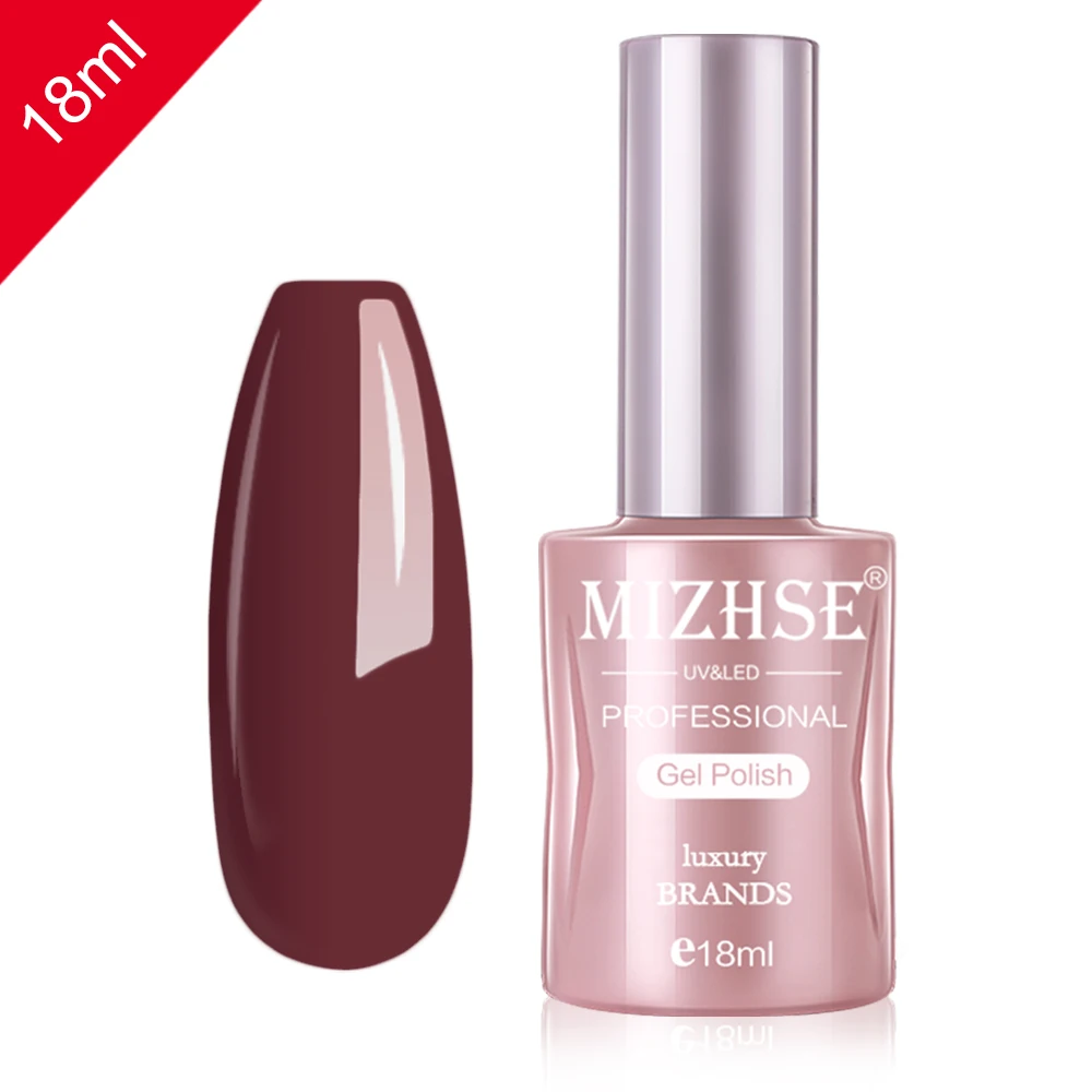 DSH006 MIZHSE Гель-лак для ногтей 18 мл замачиваемый УФ светодиодный гель для ногтей чистый цвет Гель-лак для маникюра модный дизайн ногтей - Цвет: DSH006